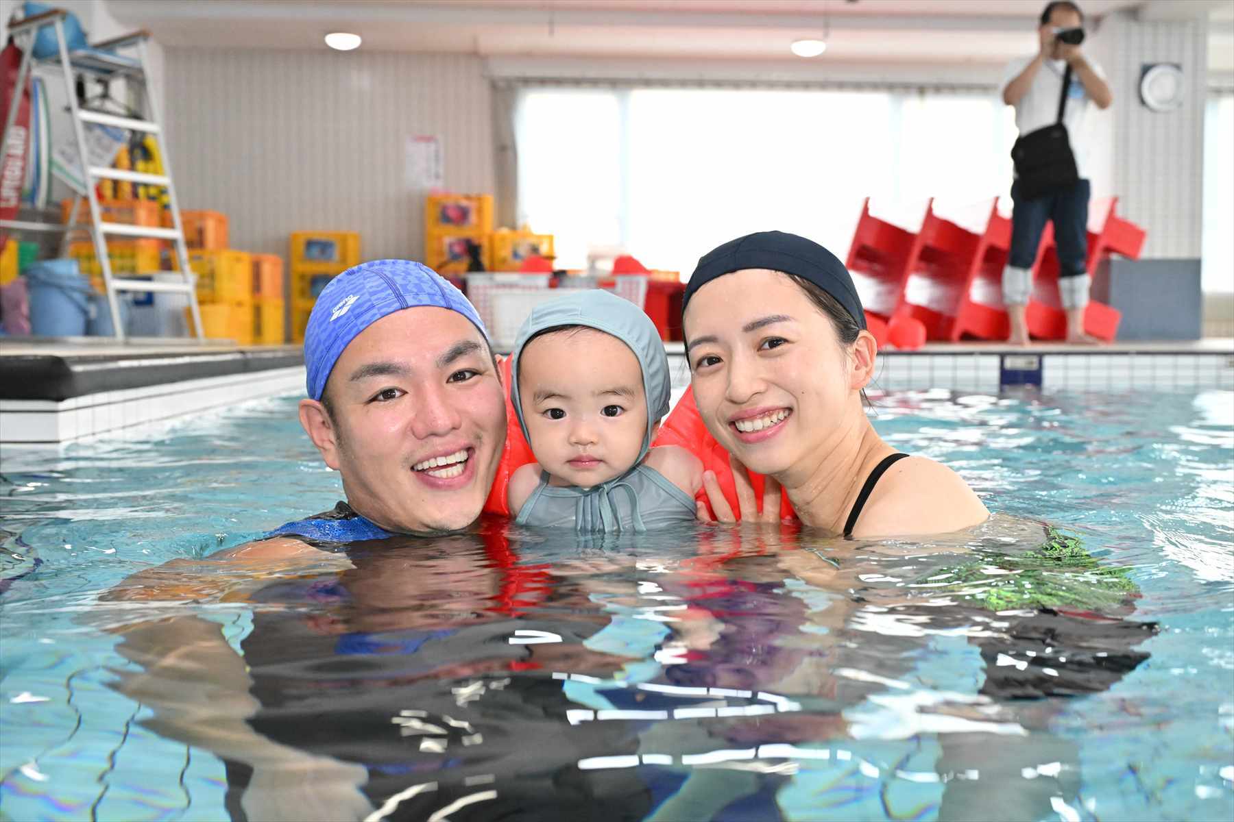 親子水泳