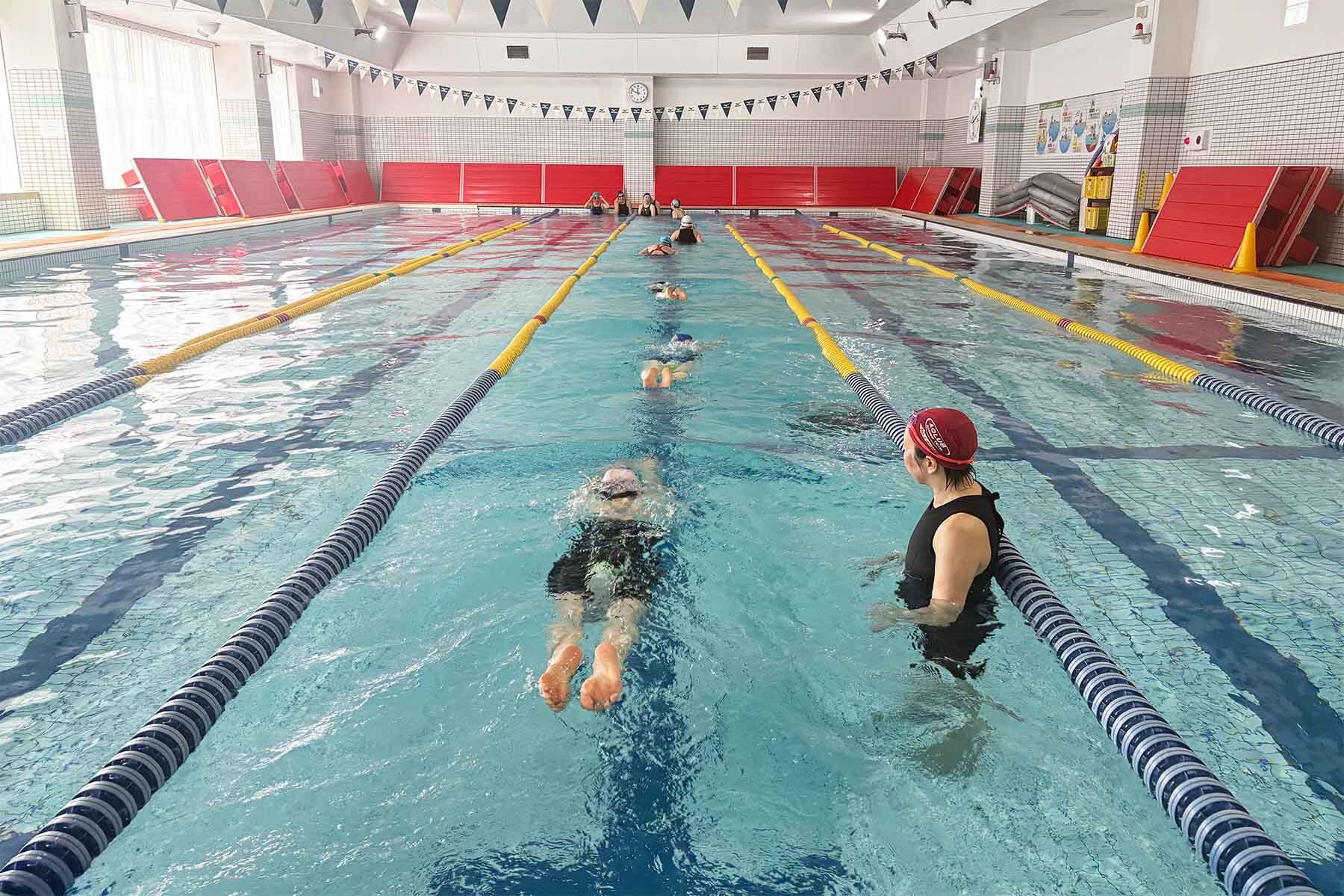 成人水泳について