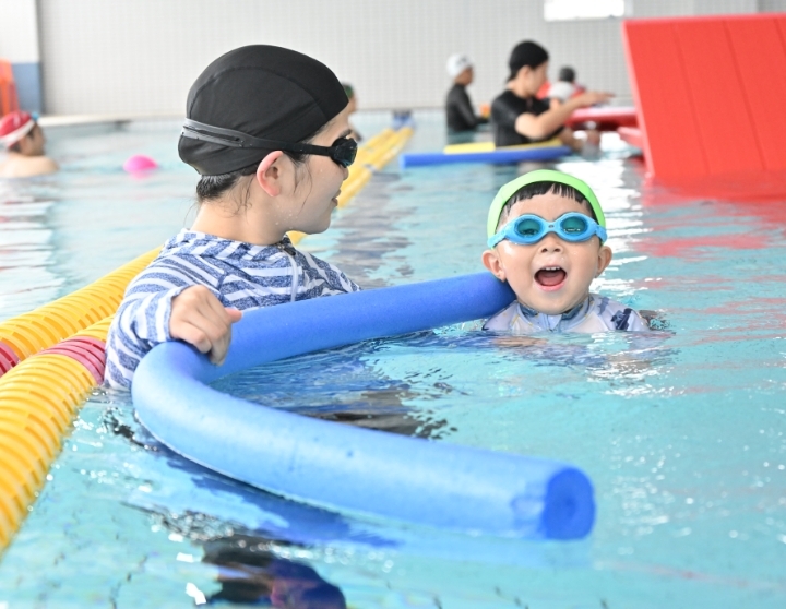 親子水泳